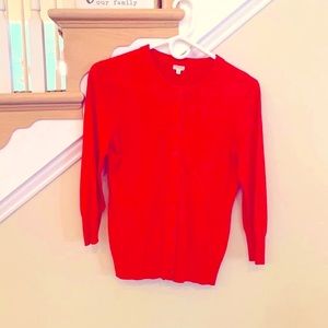 J crew button down cardigan size SMALL GUC